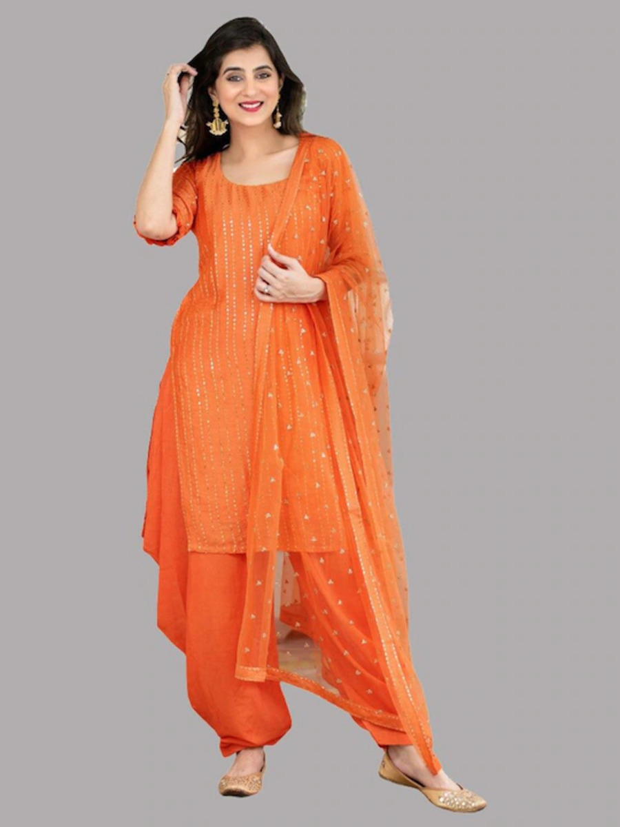 Silk Unstitched Dress Material