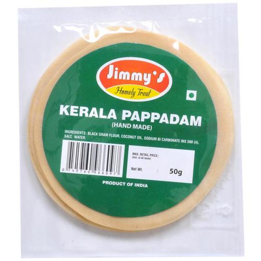 Kerala Pappadam - Handmade, 50 g
